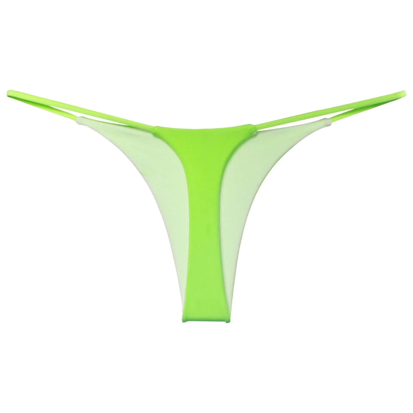 Womens Low Rise Thong Bikini Bottom Beach Sunbathing T-back Swim Wear