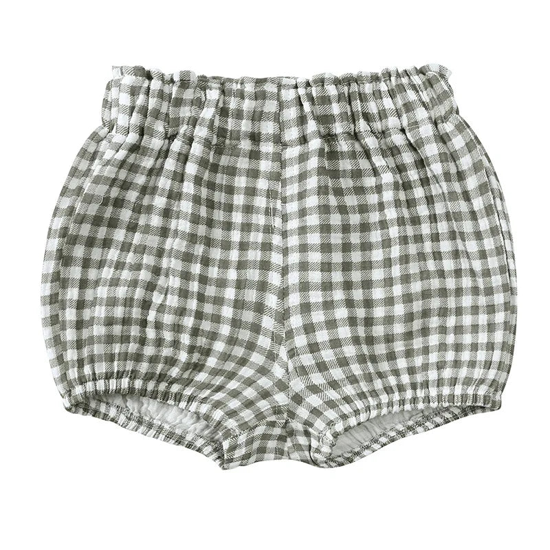 2025 Organic Cotton Shorts for Baby Clothes Toddler Boy & Girl Bloomer Printed Short Pants for Babies Board Shorts Diaper Covers
