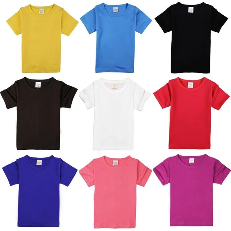 2-16 Years Boys T-shirts Cotton Short Spring/summer