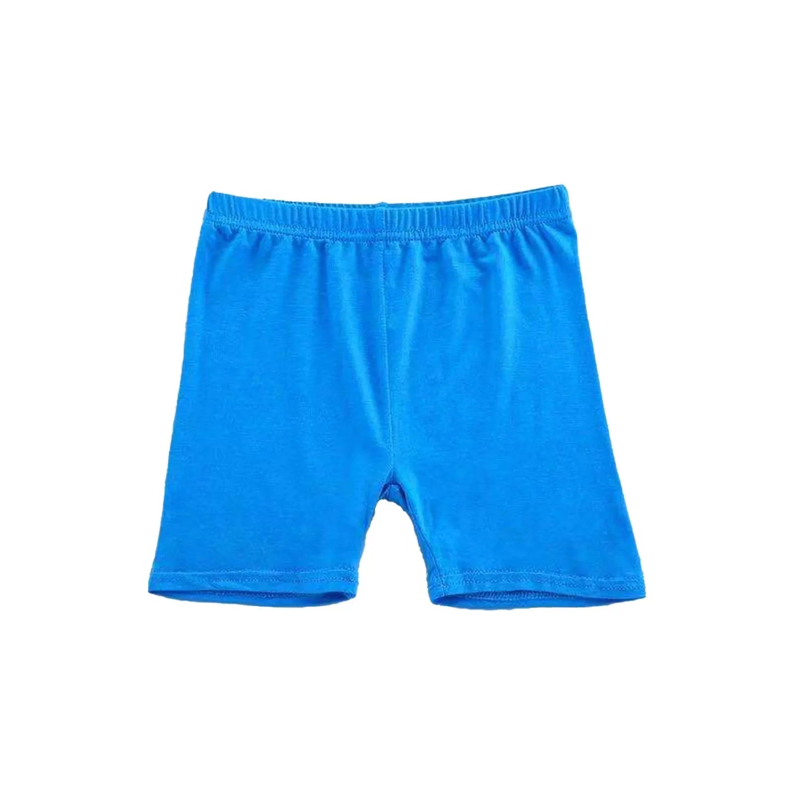 Girls Summer Safety Leggings Cycling Pants Children Anti-emptied Stretch Solid Color Mid-rise Yoga Dancing Shorts 1PC