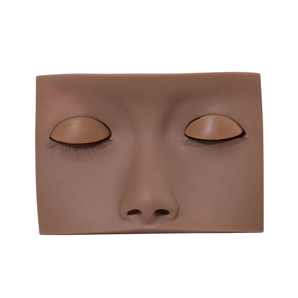 Lashprofessor Mannequin Head For Eyelash Extension With Practice Silicone Mannequin Head Lashes Extension Cosmetic Model Supplie