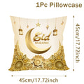 Eid & Ramadan Throw Pillow Covers Moon Stars Pillowcase For Muslim Party Supplies Ramadan Decoration 2026 Cushion Cases Eid Gift