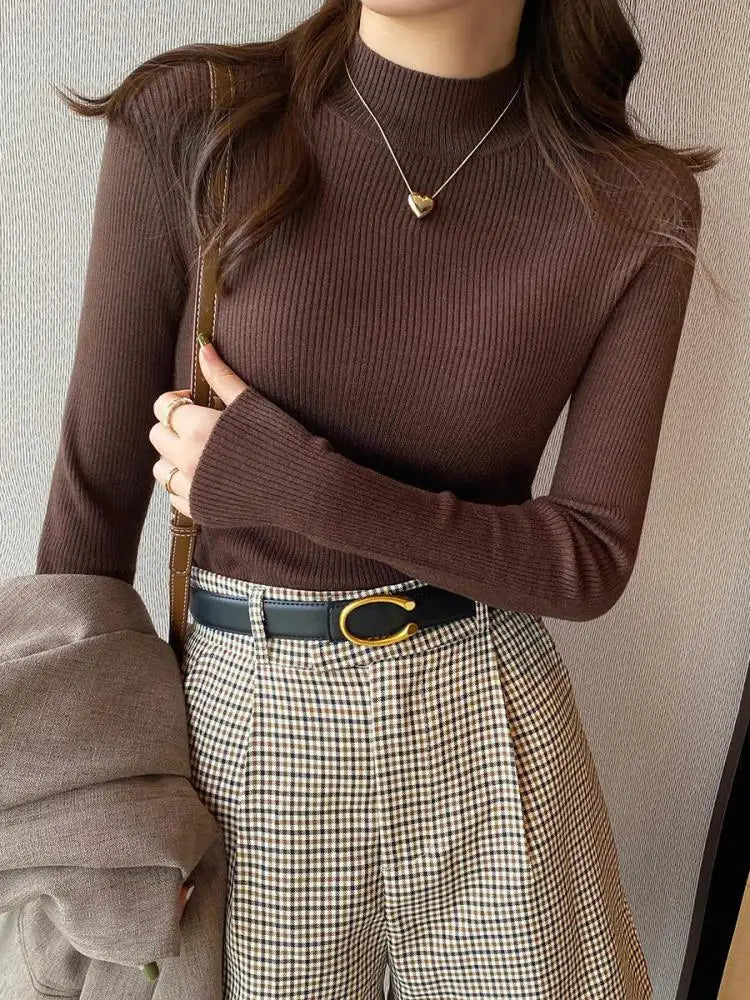 Autumn Winter Simple Chic Sweater