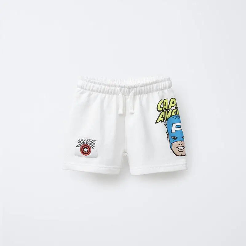 Fashionable Shorts Suitable For Children Aged 1-7 Casual Sportswear Summer New Thin Pants Children's Boys' Printed Shorts