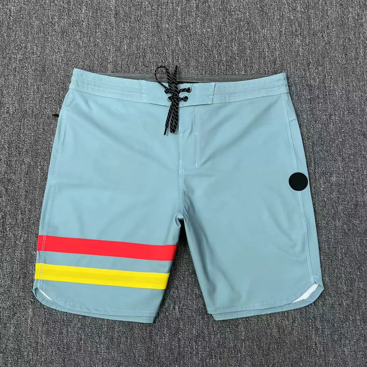 Professional Men’s Surfing Beach Shorts Adjustable Waist Bermuda Waterproof 4-way Stretch Board Shorts Quick-dry Surf Shorts
