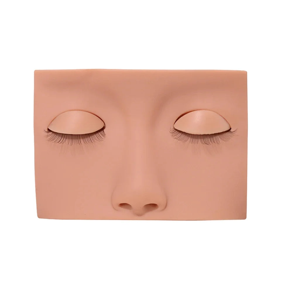Lashprofessor Mannequin Head For Eyelash Extension With Practice Silicone Mannequin Head Lashes Extension Cosmetic Model Supplie