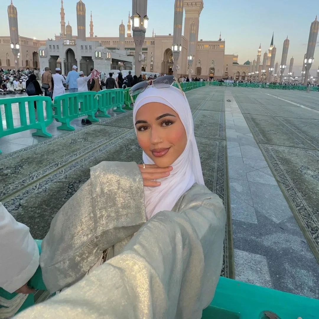 Shiny Party Abaya Ramadan Eid Batwing Satin Open Kimono Dubai Luxury Muslim Damen Abayas For Women Kaftan Dress Islamic Clothing