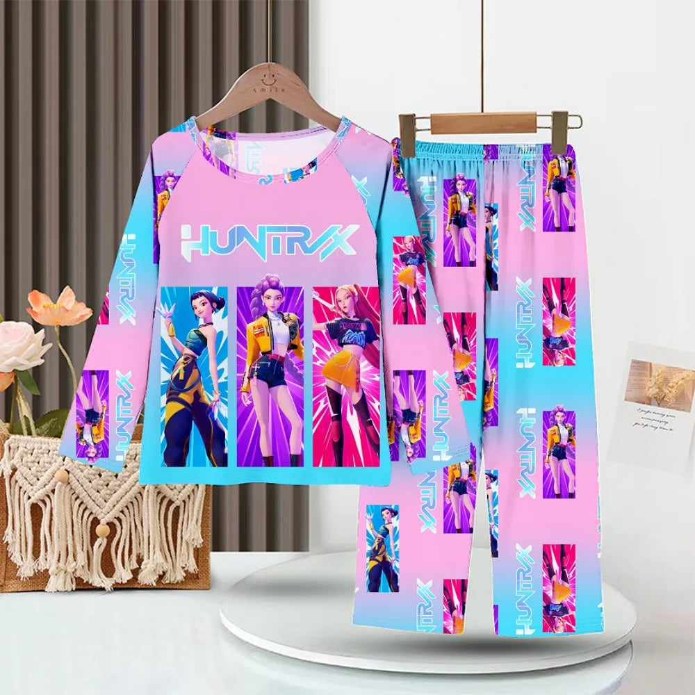Full Sleeve Boys Stitch Pajama Sets Soft and Comfortable Baby Pajamas Kids Pyjamas Children's Sleepwear Loungewear for 2 to 14Yr
