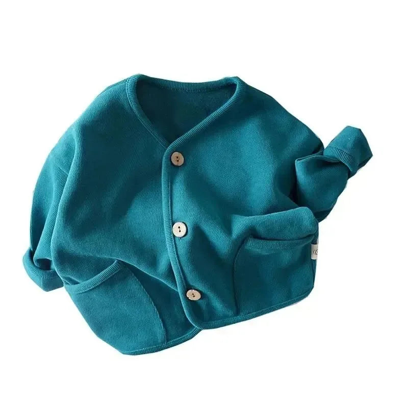 Children’s Loose Long Sleeve Cardigan