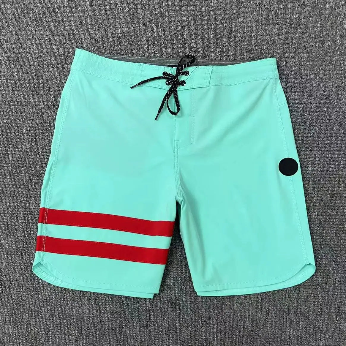 Professional Men’s Surfing Beach Shorts Adjustable Waist Bermuda Waterproof 4-way Stretch Board Shorts Quick-dry Surf Shorts