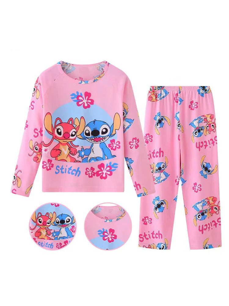 Kids Stitch Angel Pajama Set