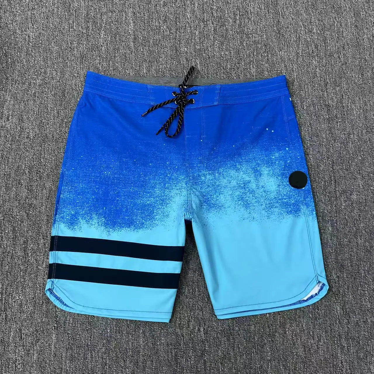 Professional Men’s Surfing Beach Shorts Adjustable Waist Bermuda Waterproof 4-way Stretch Board Shorts Quick-dry Surf Shorts