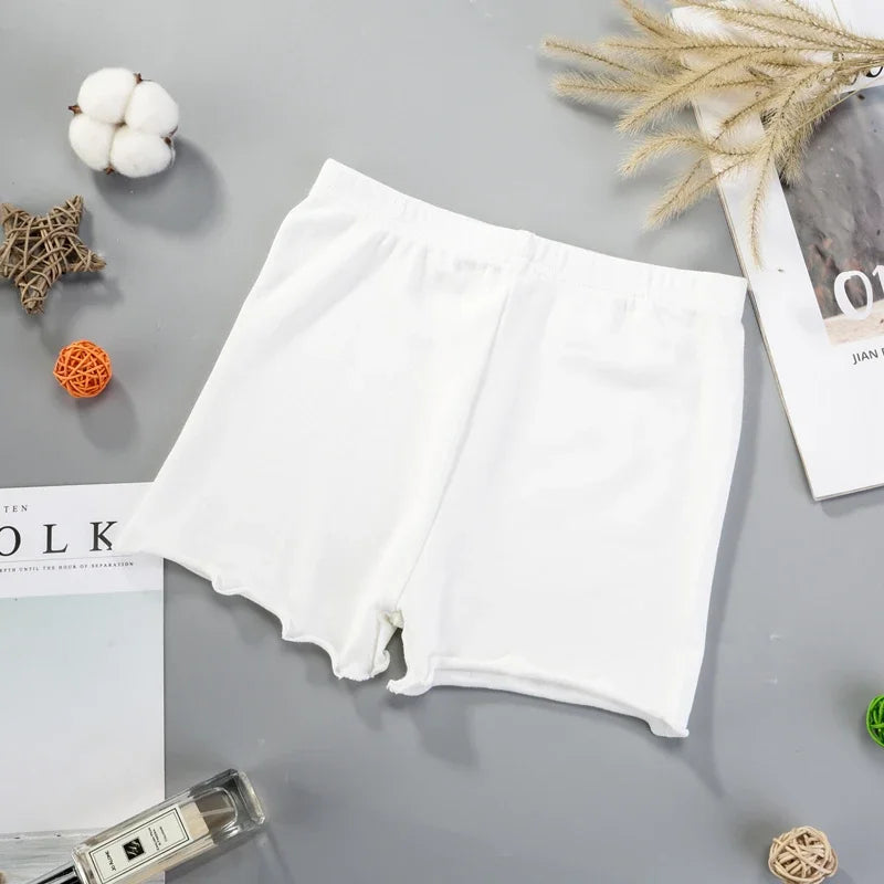 Cotton Girls Short Safety Pants Top Quality Cute Kids Shorts Underwear Children Summer Girl Underpants for 2-12 Years Old
