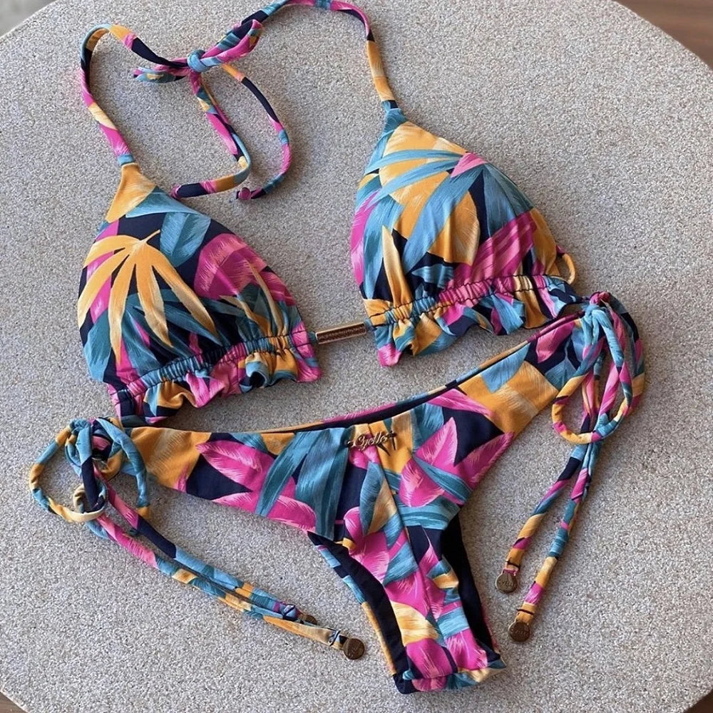 RUOTONGSEPT Bikini Women's Swimsuit 2022 New Swimwear Female Sexy Bikinis Set Push up Swimming for Bathing Suit Women Swimsuits