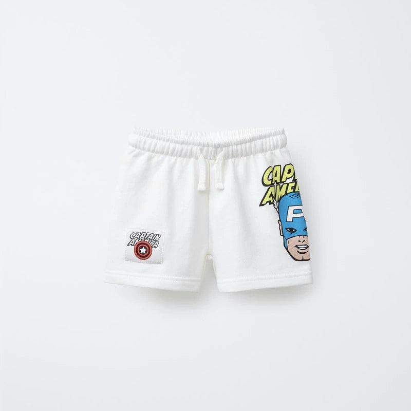 Fashionable Shorts Suitable For Children Aged 1-7 Casual Sportswear Summer New Thin Pants Children's Boys' Printed Shorts