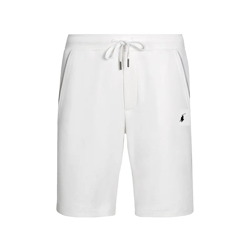 Summer casual men's shorts, POLO sanitary pants, solid color sports pants, casual vacation, loose fit