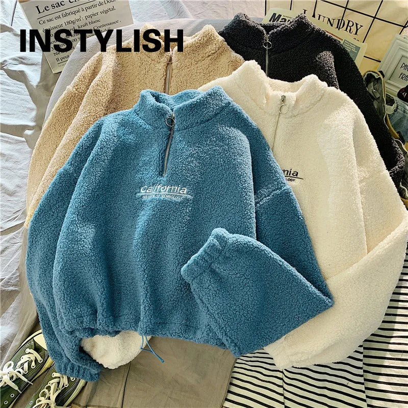 Women’s Cropped Fleece Hoodie