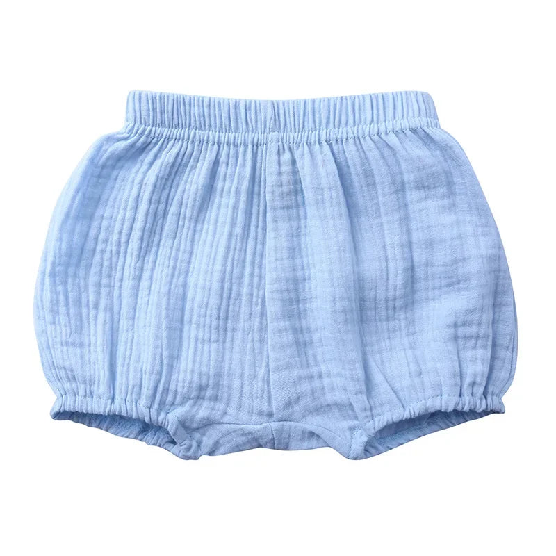 Summer Solid Color Baby Bloomers 0-4T Toddler Kids Cotton Shorts Newborn Boys Girls Briefs Affordable Children's Clothing