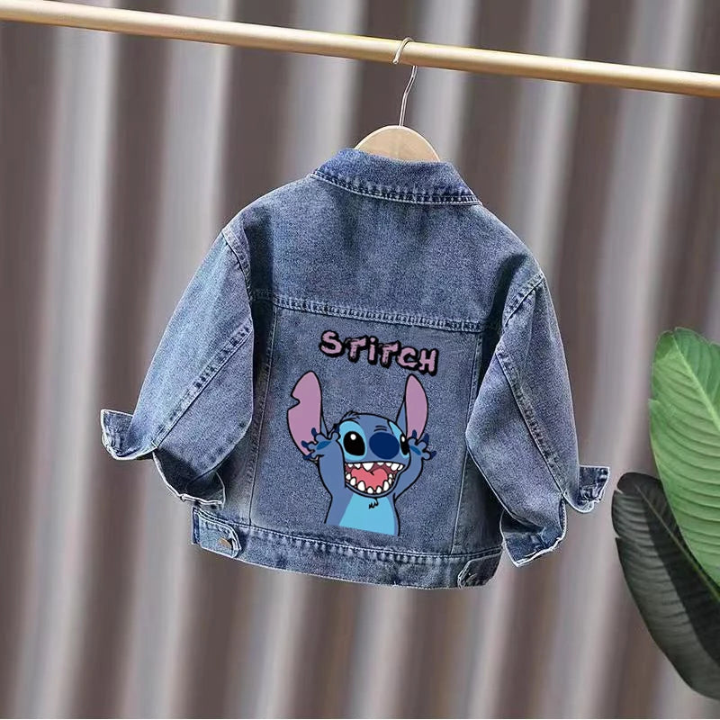 Spring Cute Kids Denim Jacket