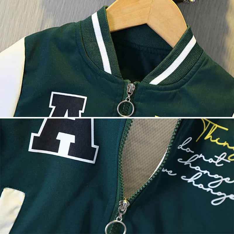 Baby Boys Spring Autumn Windbreaker