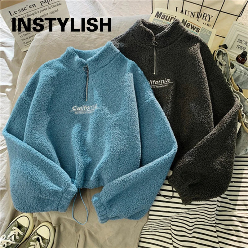 Women’s Cropped Fleece Hoodie