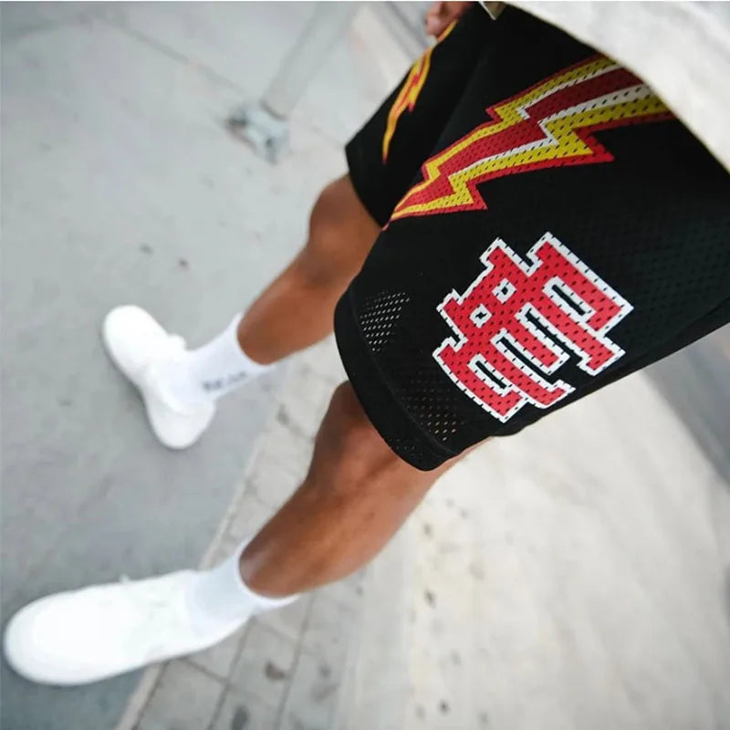 EE ERIC EMANUEL Beach Board Shorts fitness Training Workout Sport Short Pants Women Summer Gym Jogging Mesh Casual