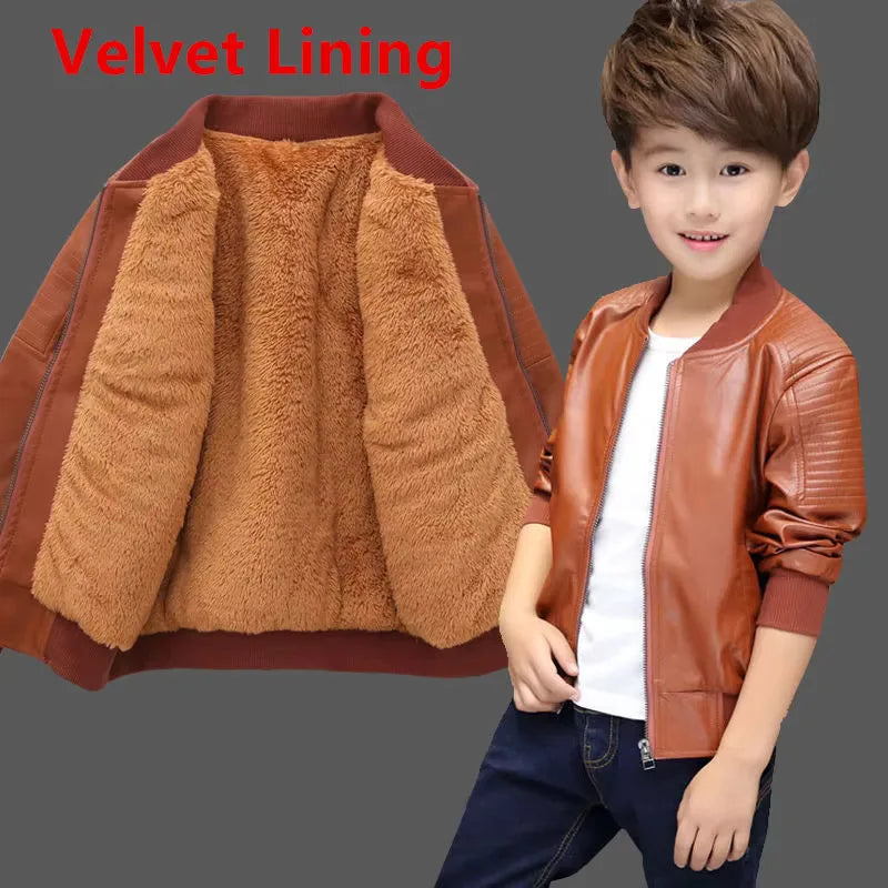 Boys Autumn Winter Cotton Jacket