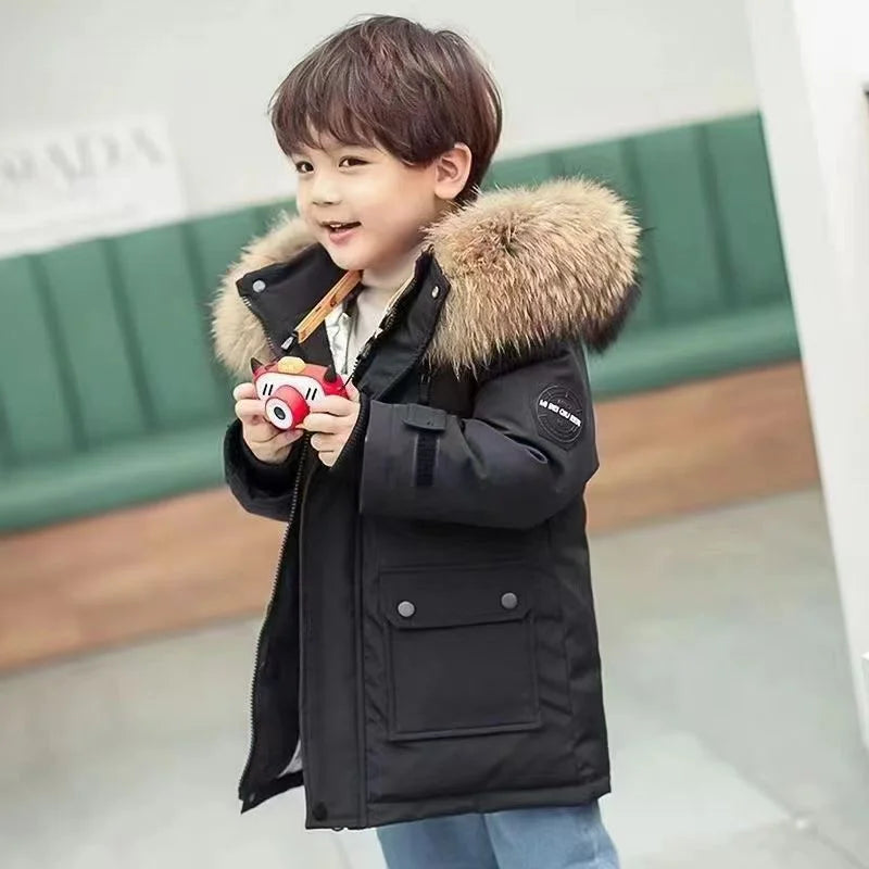Kids Thick Winter Padded Jacket (-30℃)