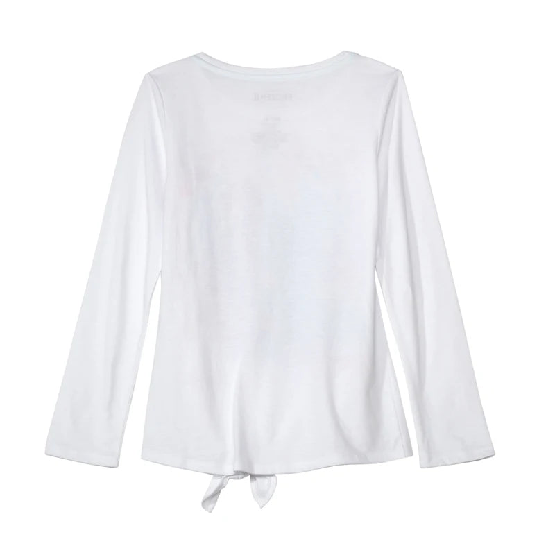 Children's sweater T-shirt Elsa Anna Cotton casual Long Sleeve Graphic Cartoon children TShirt Girls Clothes Oullovers 4-16Y