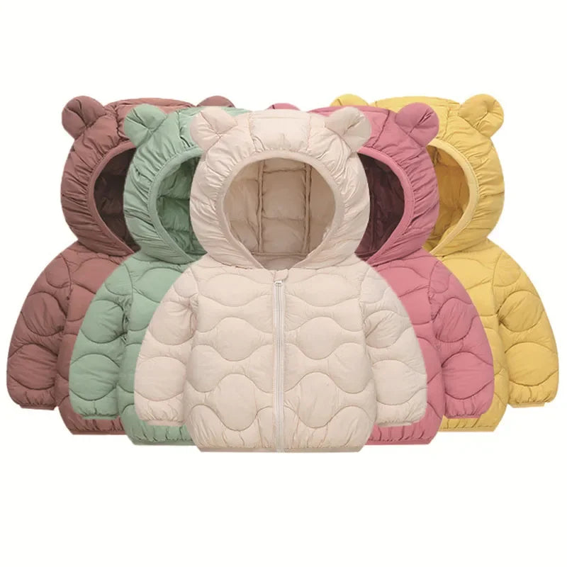 Kids Lightweight Down Cotton Jacket