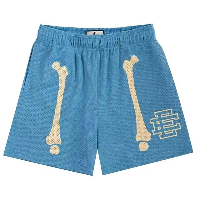 Summer Eric Emanuel EE Basic Mesh Short Classic Floral Printed Gym Shorts Men's Gym Basketball Sports Beach Men Shorts