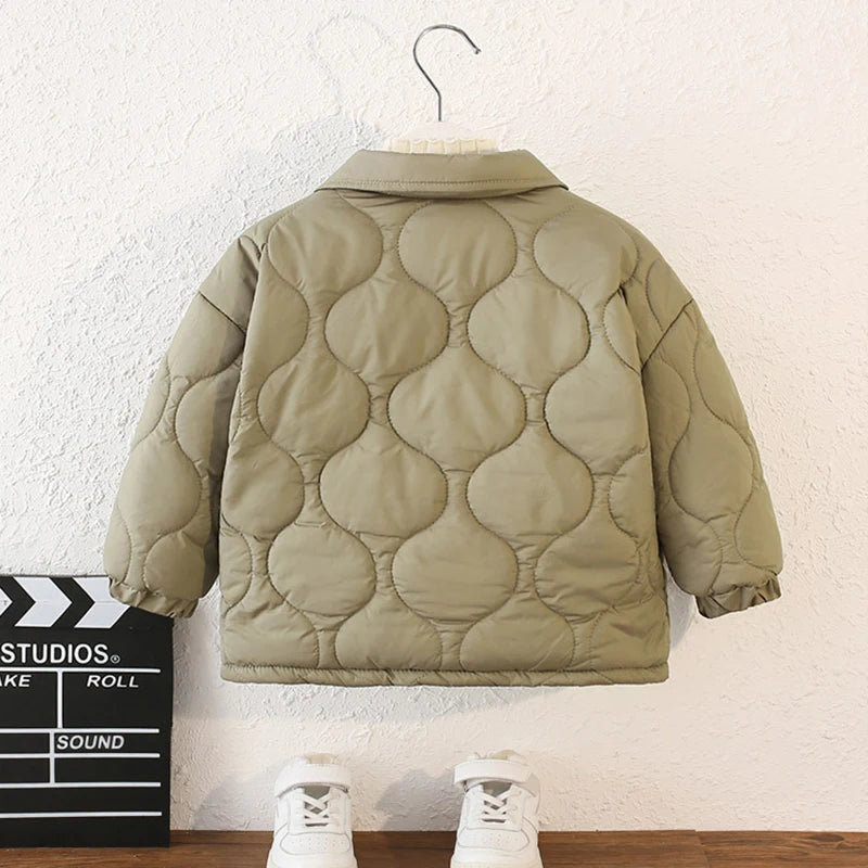 Kids Cotton Winter Jacket (3–10Y)