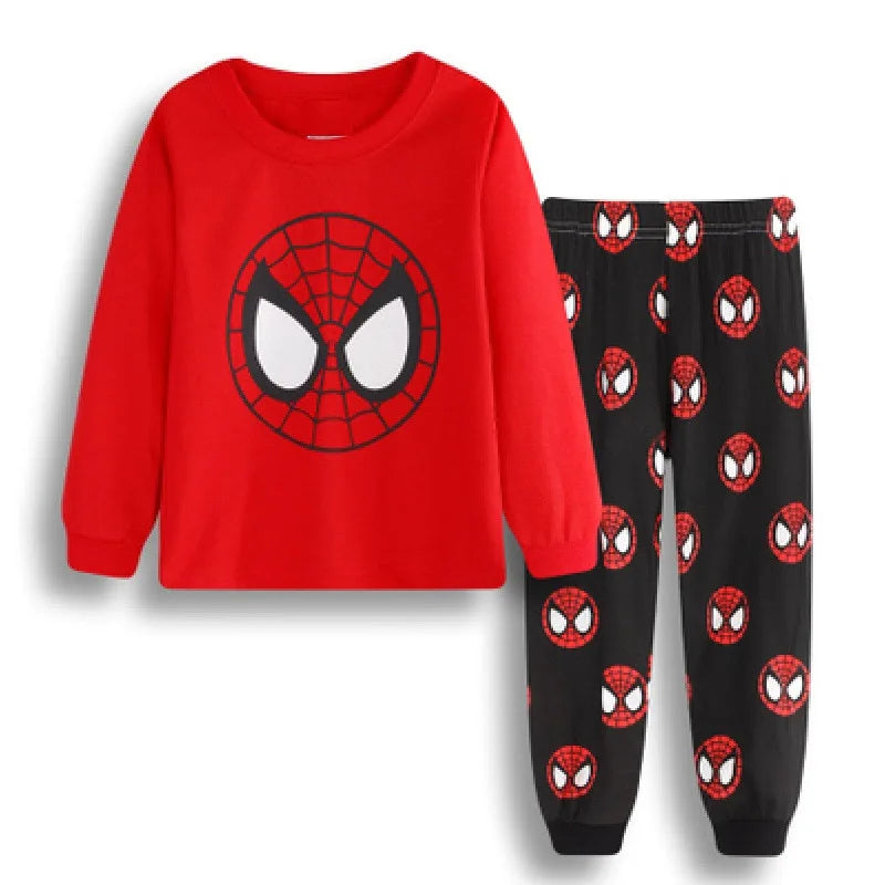 Children's Underwear Set Boys Cotton Marvel Pajamas Girls Baby Autumn Kids Home Clothes