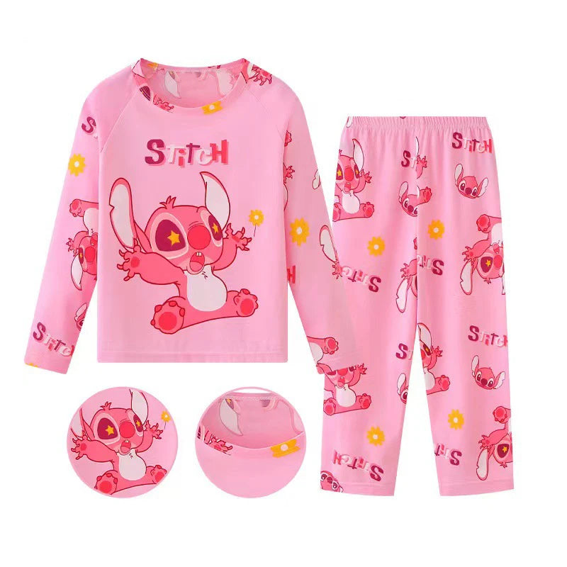Kids Stitch Angel Pajama Set