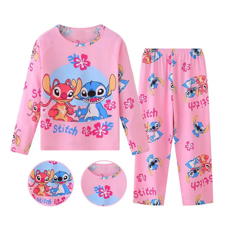Kids Stitch Angel Pajama Set