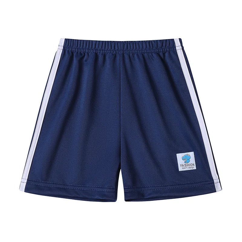 1/4/6 Pieces Summer Children's Basic Versatile Candy Colored Shorts For Boys And Girls Sports Running Loose Pants Outdoor Shorts