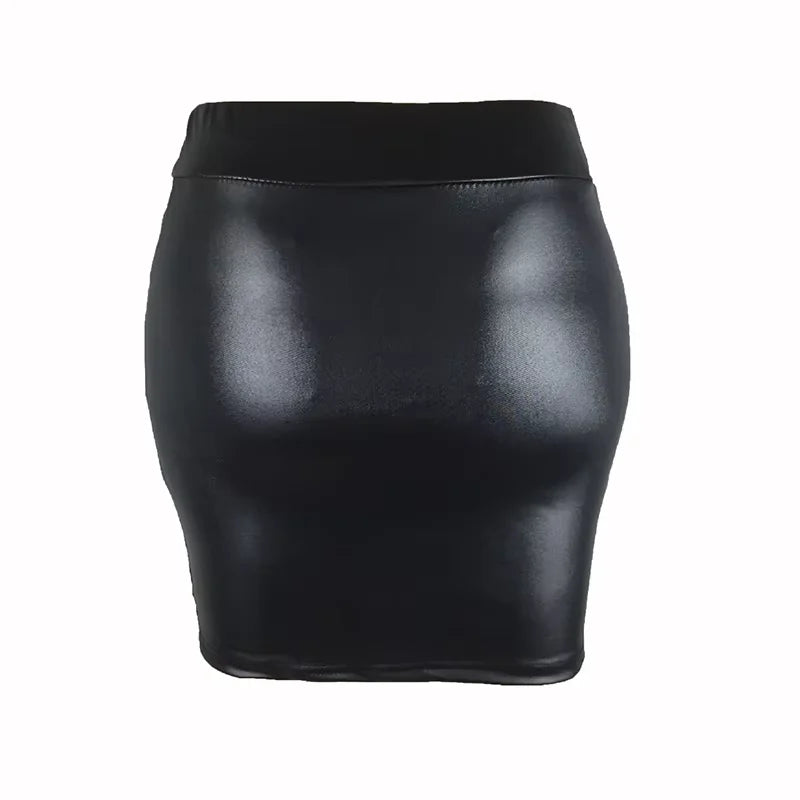 Women’s High-Waist Bodycon Mini Skirt – Sexy Clubwear Style