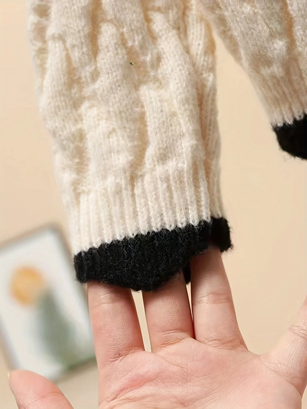 Girls' Knitted Cardigan Spring New Korean Style V-Neck Sweater Jacket Trendy Internet Celebrity Top for Children