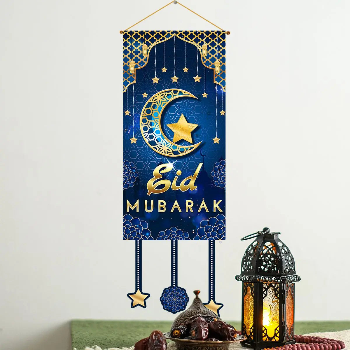 Ramadan Kareem Hanging Flag Ramadan Decoration 2026 For Home Eid Mubarak Ramadan Kareem Islamic Muslim Party Eid Al Adha Gifts