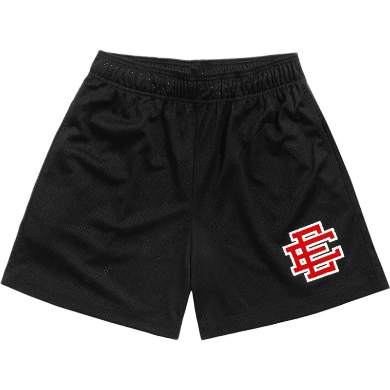 EE ERIC EMANUEL Beach Board Shorts fitness Training Workout Sport Short Pants Women Summer Gym Jogging Mesh Casual