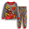 Kids cars Pajamas 2pcs/set for Boys Girls Home Wear Kids Casual Sleepwear Long Sleeve Pajamas Bottoms Suit Cute Gifts