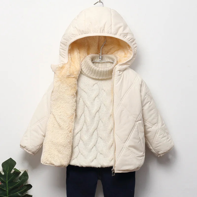 Boys & Girls Hooded Snowsuit Jacket
