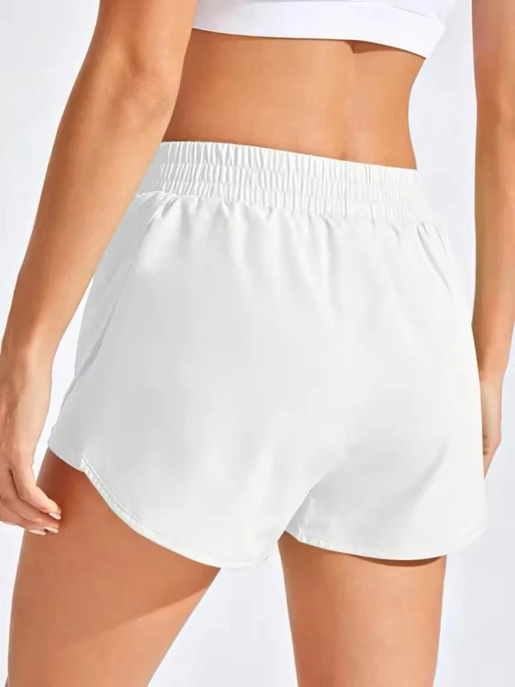 Women’s Elastic Yoga & Fitness Shorts