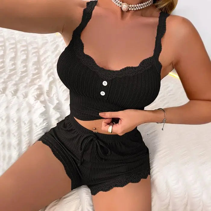 Sexy Two-Piece Sleepwear for Women