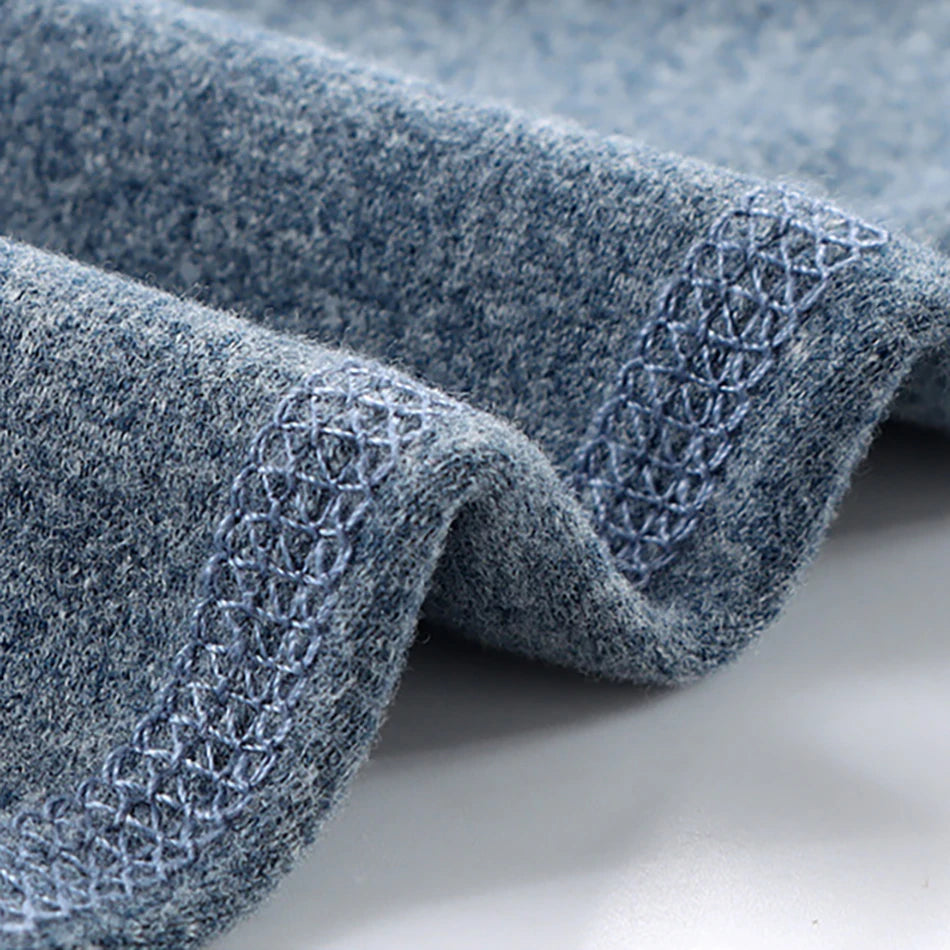 Children Fleece-lined Pants Warm and Cozy Elastic Bottoms Teenager Boys and Girls Clothes, Suitable for Autumn and Winter