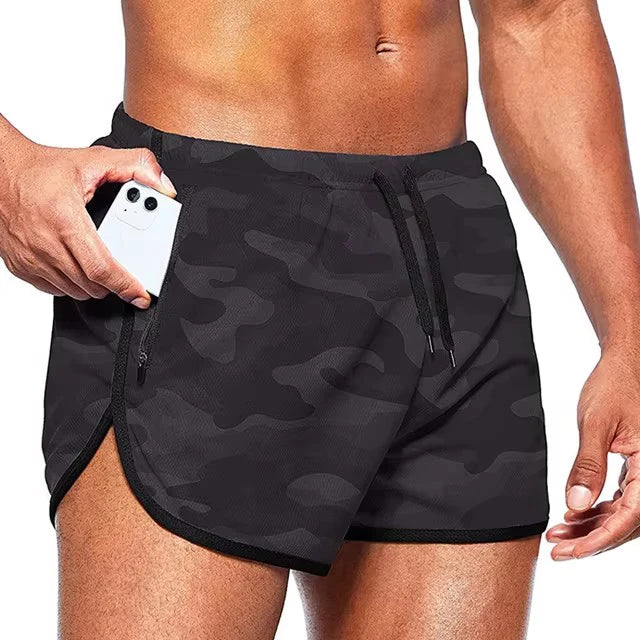 Summer Men's Casual Shorts Sportswear Quick Dry Track Joggers Short Pants Brand Gyms Homme Clothing Board Beach Shorts Men