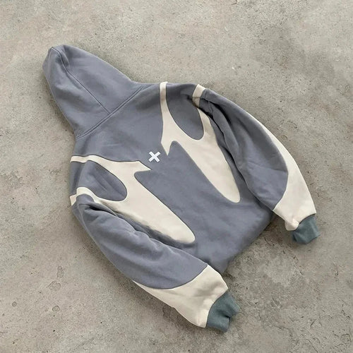 American Letter Devil Zip-Up Women's Hoodie