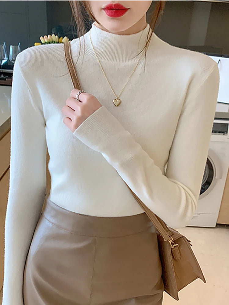 Women’s Turtleneck Knit Sweater