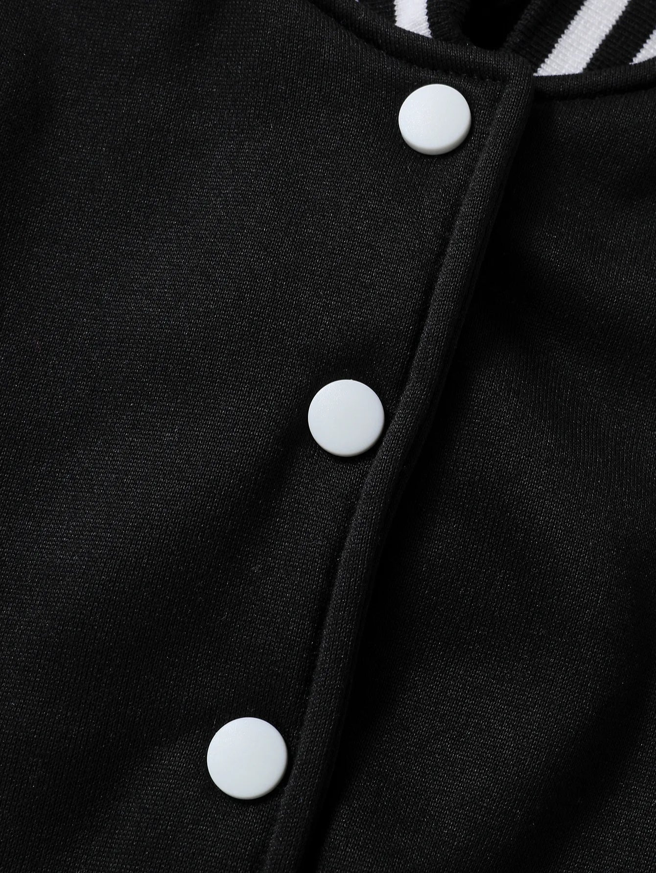 Christmas-Themed Short Baseball Jacket for Girls with a "Anime Idol Girl Group" Design, Trendy Clothing for Girls, Sportswear for Older Children, Casual Wear for Home and Outings, Versatile