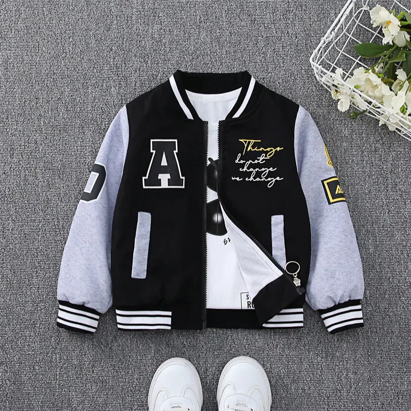 Baby Boys Spring Autumn Windbreaker